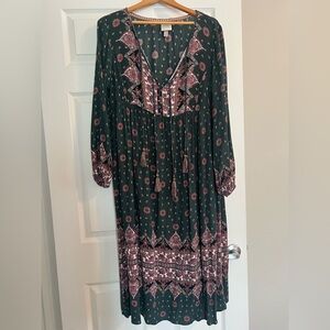Knox Rose Floral Long Sleeve Dress